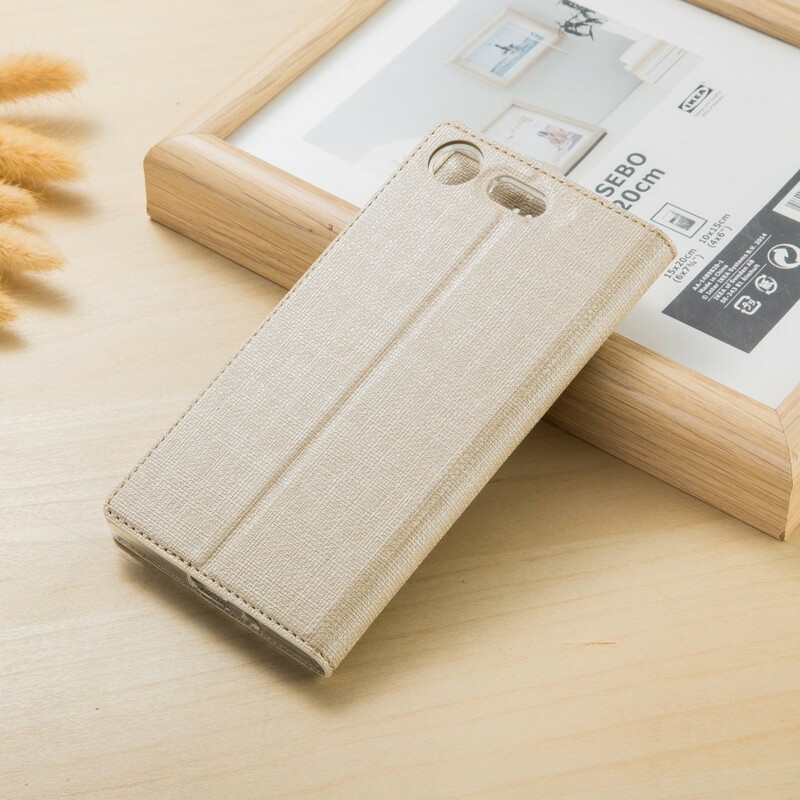 Flip Cover Sony Xperia XZ1 Texturiert