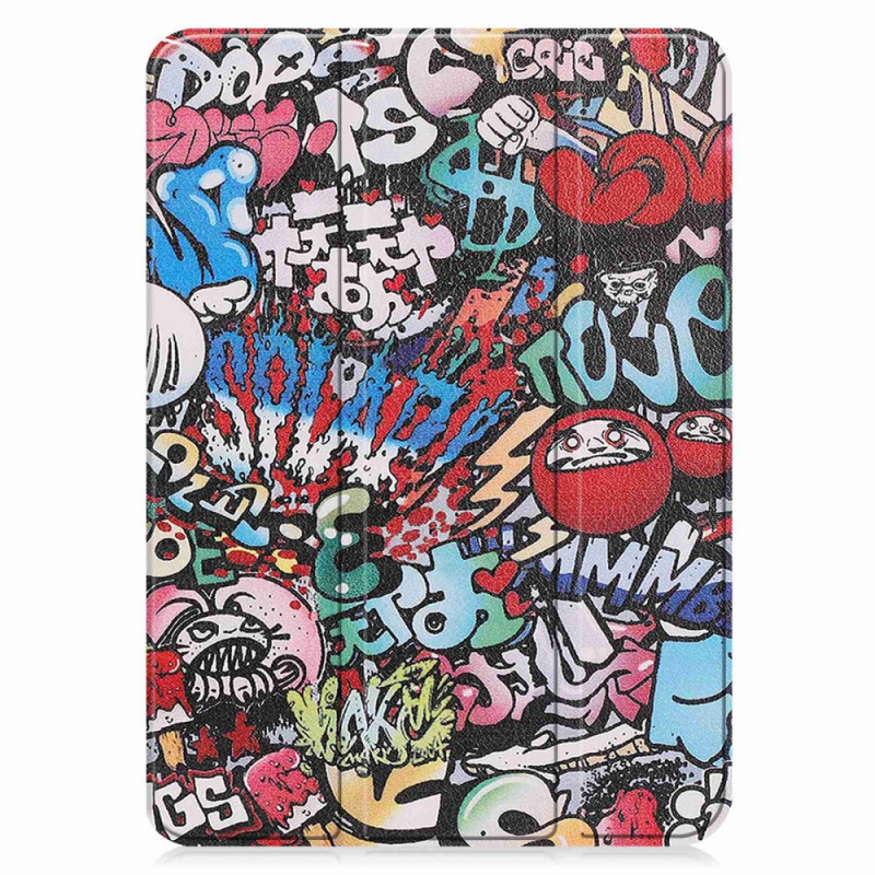 Smart Case iPhone 10.9'' (2022) Verstärkt Graffiti