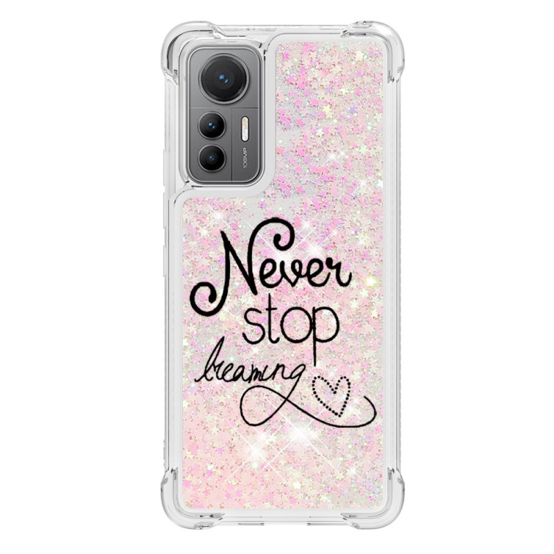 Xiaomi 12 Lite Glitzer Never Stop Dreaming Cover