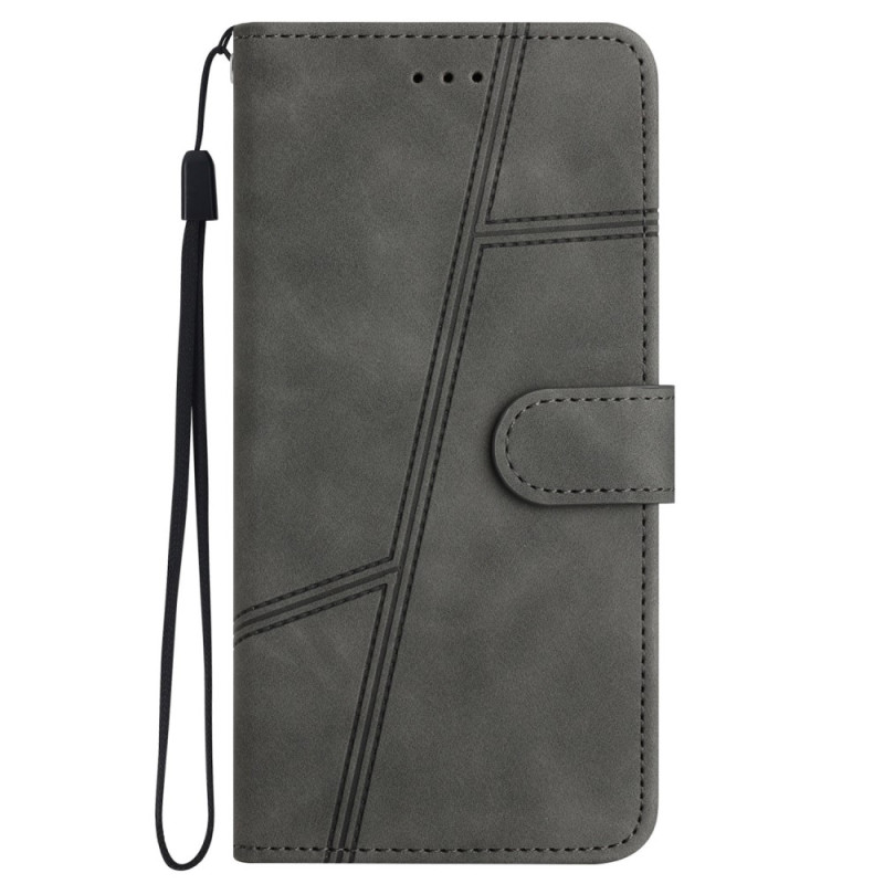 Samsung Galaxy A04s Style Leder Tasche mit Riemen