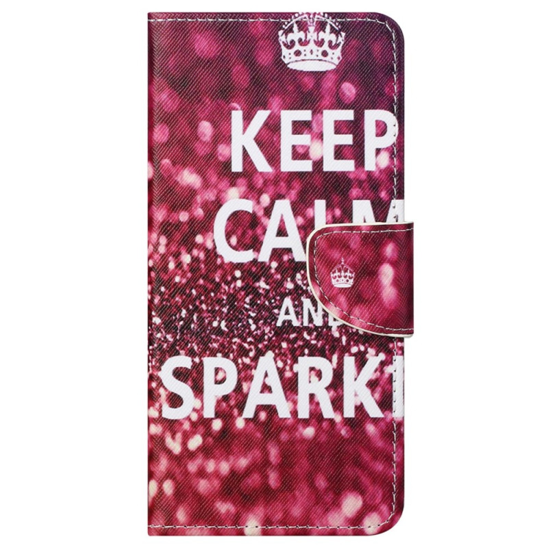 Hülle Samsung Galaxy S23 5G Keep Calm and Sparkle