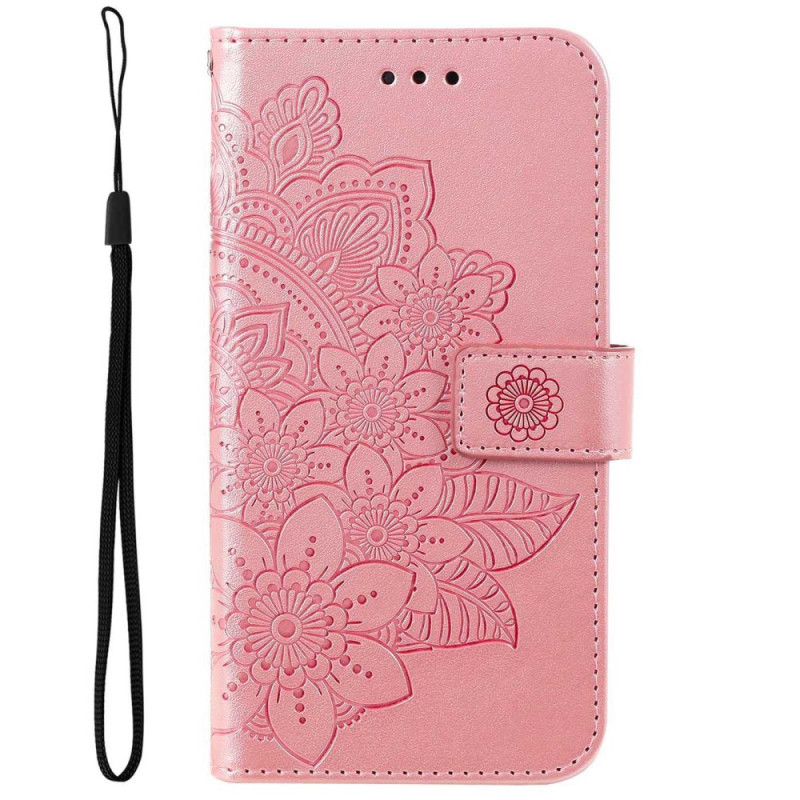 Samsung Galaxy S23 5G Mandala Tasche mit Riemen