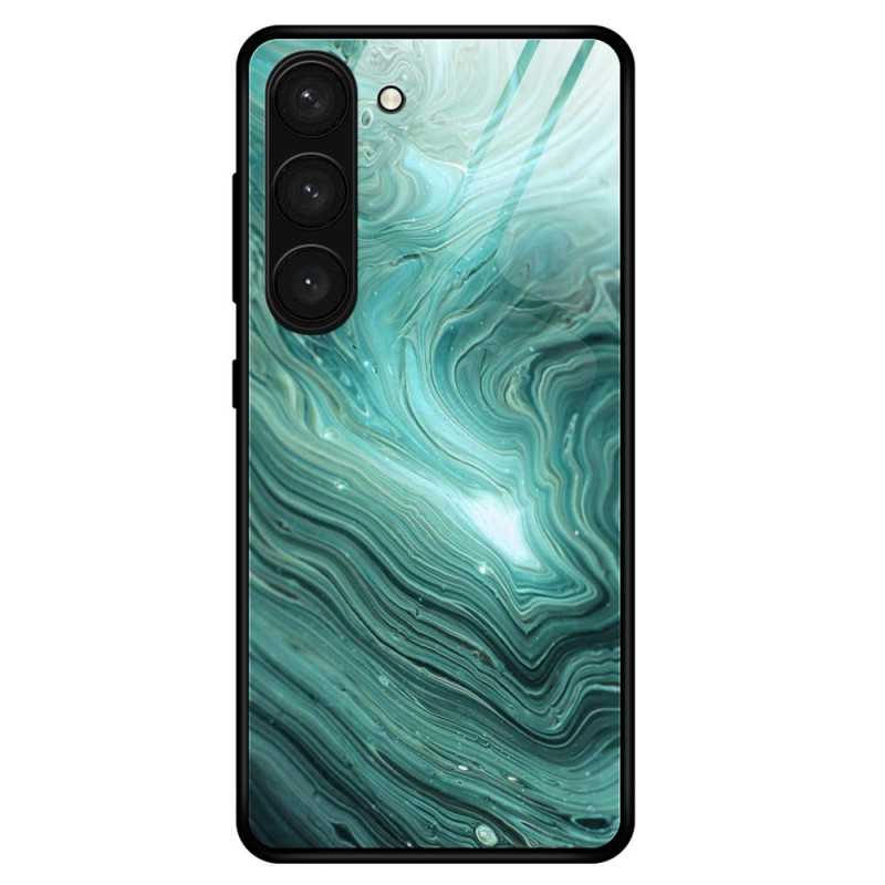 Hülle Samsung Galaxy S23 5G Panzerglas Marble Colors