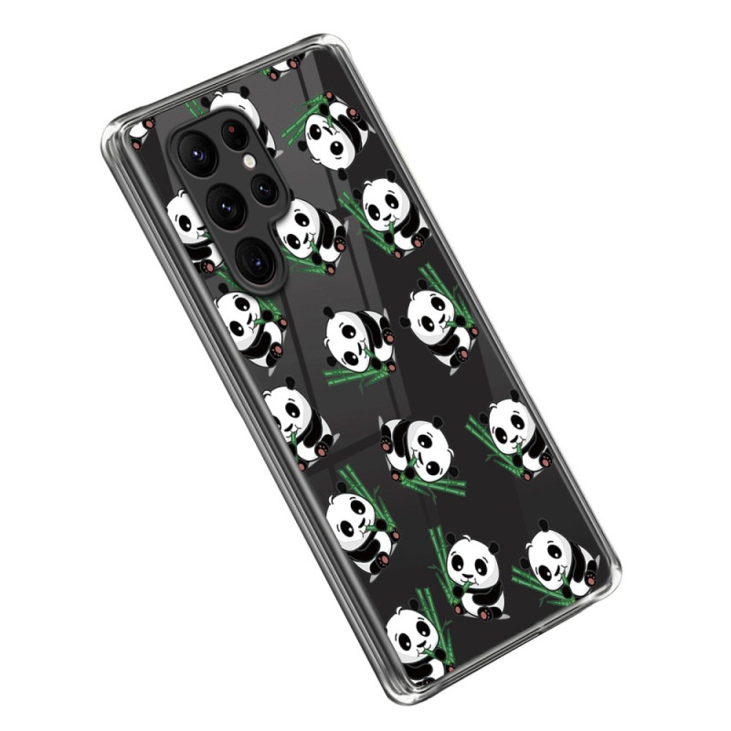 Samsung Galaxy S23 Ultra 5G Kleine Pandas Cover