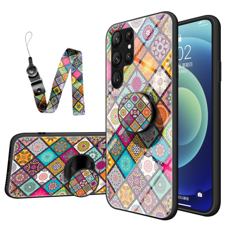 Samsung Galaxy S23 Ultra 5G Patchwork Cover