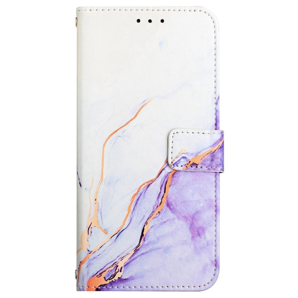 Oppo A77 5G / A57 5G Marmor Tasche mit Riemen
