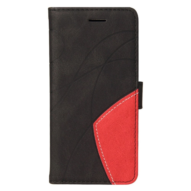 Oppo A77 5G / A57 5G Zweifarbige Tasche mit Riemen
