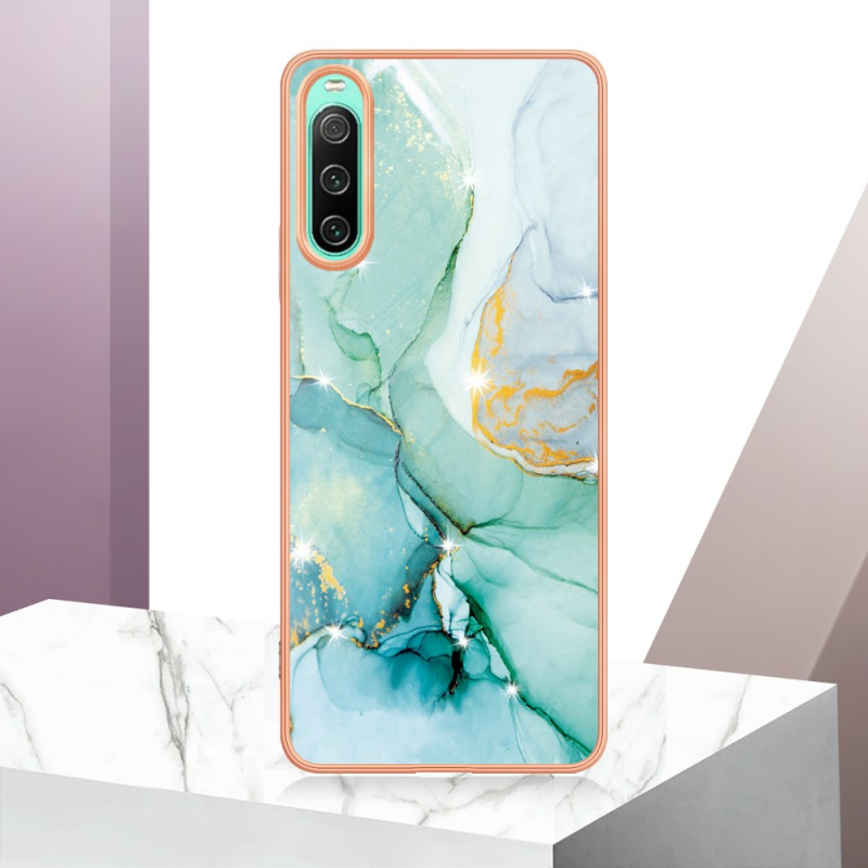 Coque Sony Xperia 10 IV Marbre Coloré