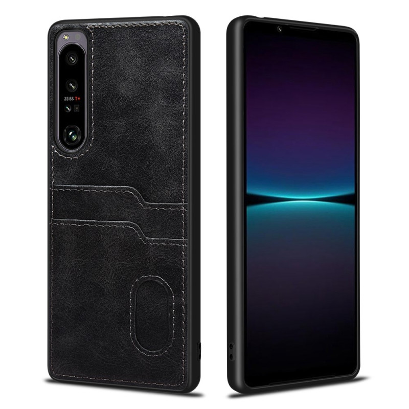 Sony Xperia 1 IV Doppeltes Kartenetui Cover