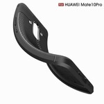 Huawei Mate 10 Pro Cover Lederoptik Litschi Double Line