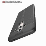 Huawei Mate 10 Pro Cover Lederoptik Litschi Double Line