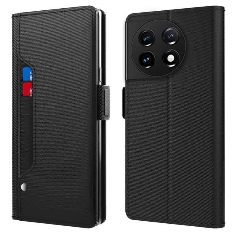 OnePlus 11 5G Spiegelhülle und abnehmbarer Kartenhalter