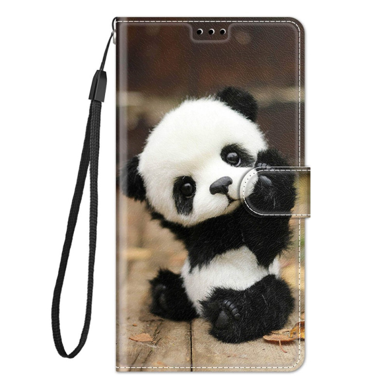 Xiaomi 12 / 12X Kleine Panda Tasche mit Riemen