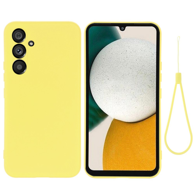 Samsung Galaxy A34 5G Liquid Silicone Cover mit Lanyard