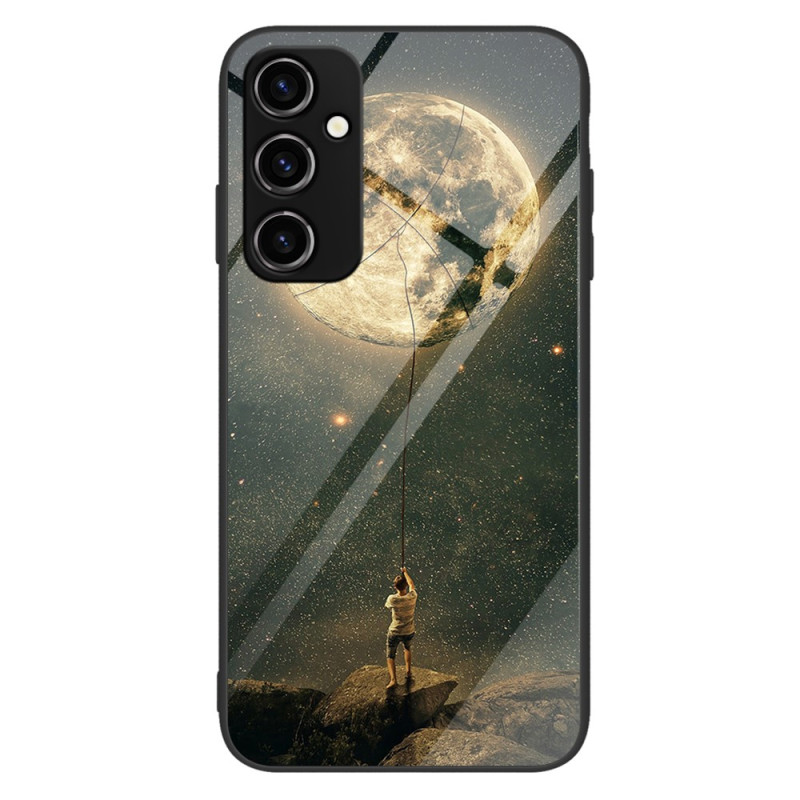 Samsung Galaxy A34 5G Panzerglas Homme à la Lune Cover