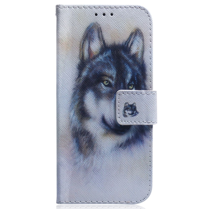 Motorola Edge 30 Ultra Riemen
 Aquarell Wolf Tasche