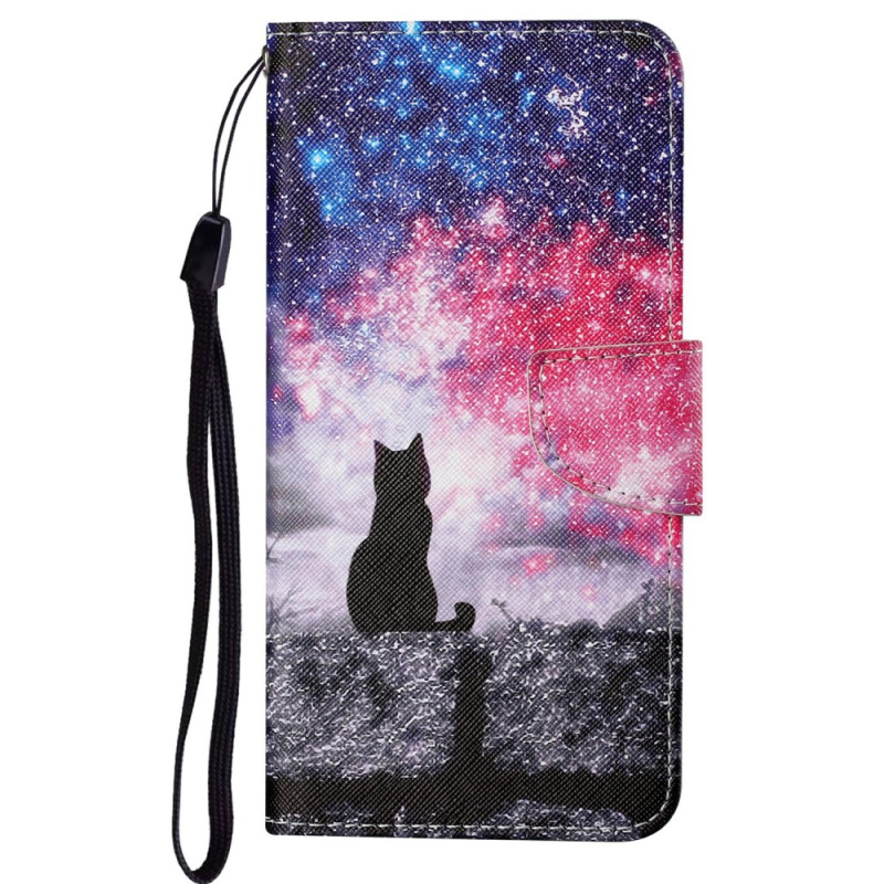 Xiaomi Redmi 12C Nachtkatze Riemen
 Tasche