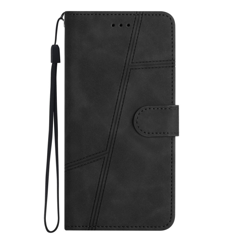 Sony Xperia 10 V Geometrische Tasche mit Riemen