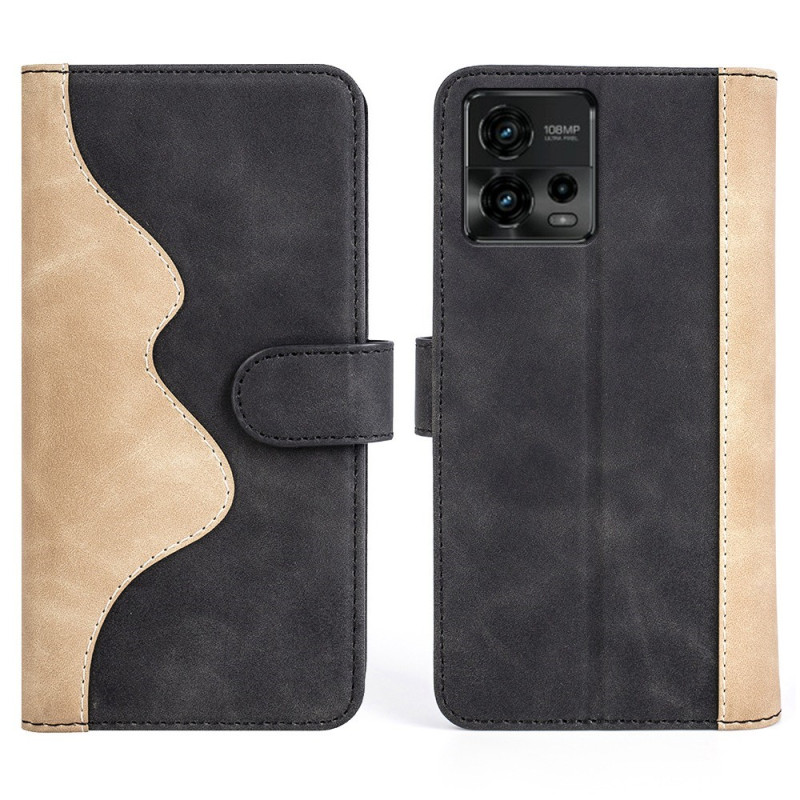 Schutzhülle Moto G72 Style Leder Vague