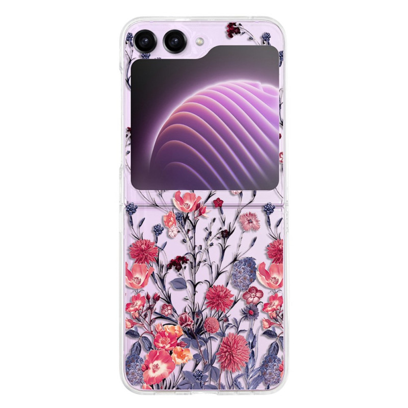 Samsung Galaxy Z Flip 5 Cover Transparent Blume