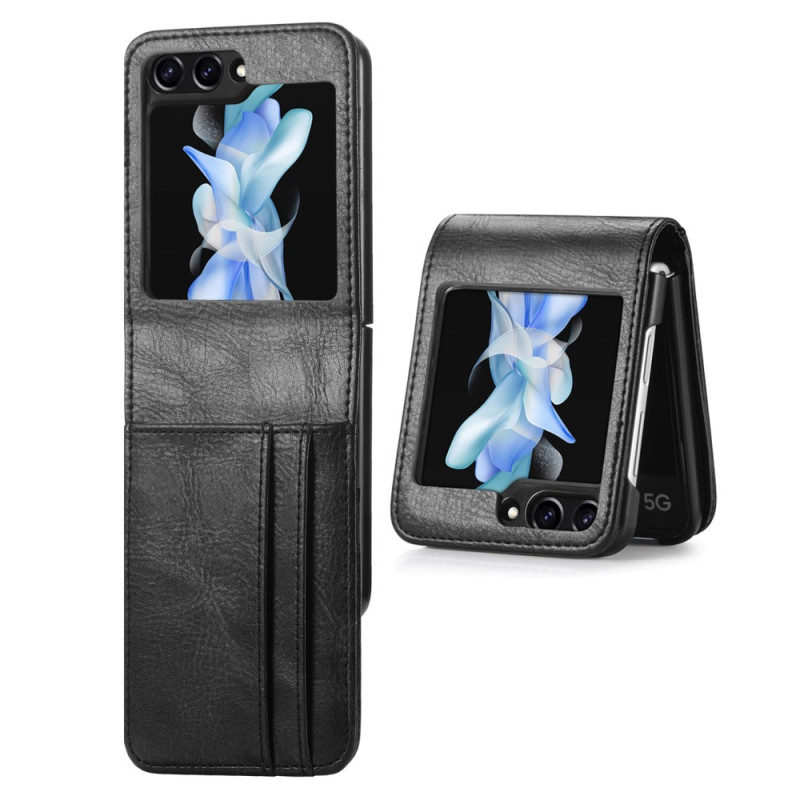 Hülle Samsung Galaxy Z Flip 5 Style Leder Kartenhalter