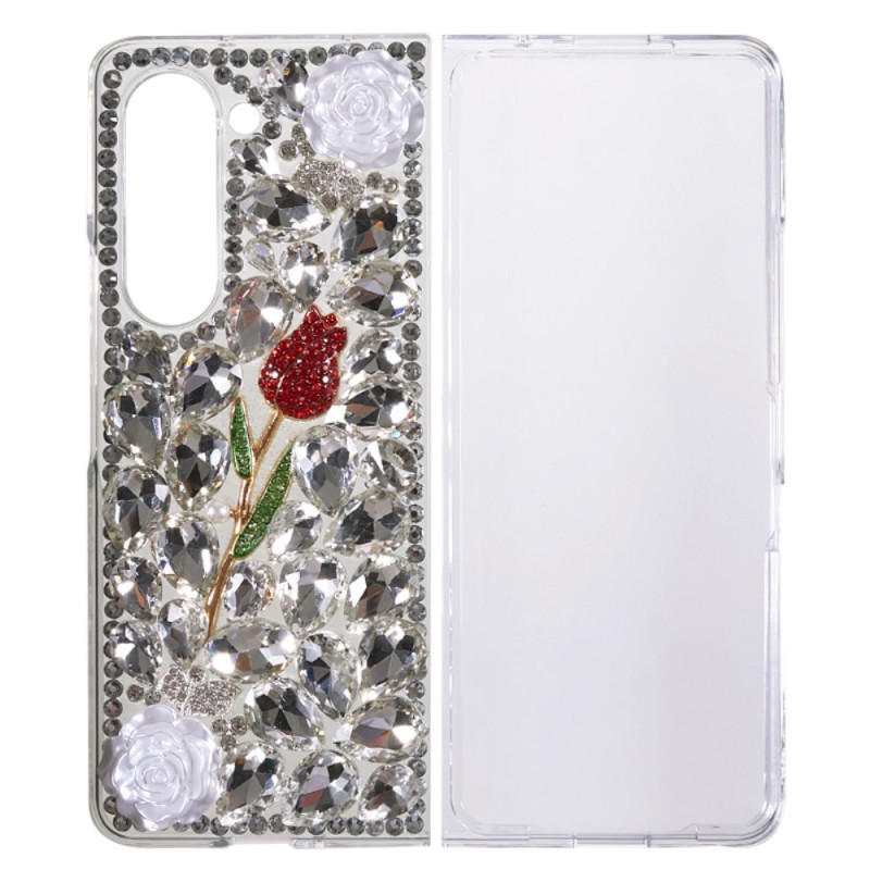 Samsung Galaxy Z Fold 5 Roses Charms Hülle