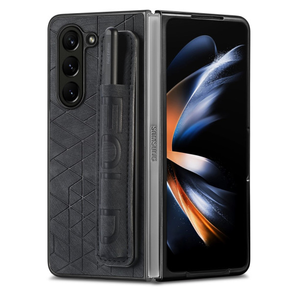 Samsung Galaxy Z Fold 5 Hülle Stifthalter mit Riemen