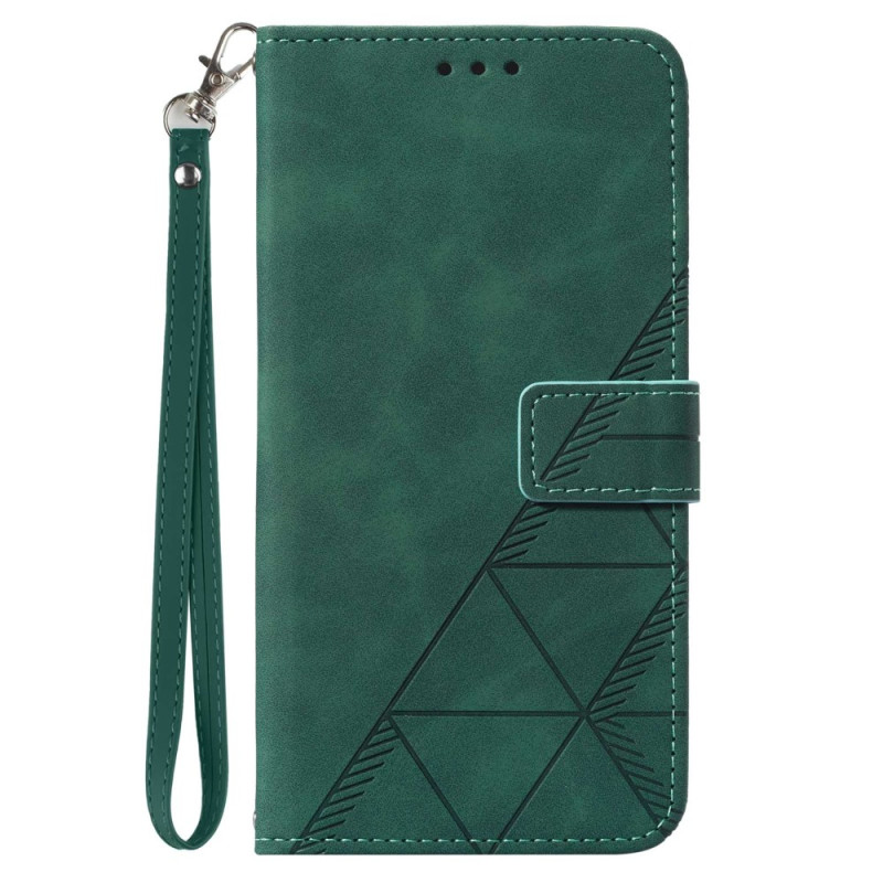 Xiaomi 13T / 13T Pro Tasche Dreiecke mit Riemen