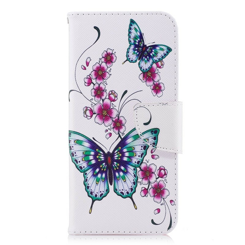Samsung Galaxy S9 Hülle Wunderbare Schmetterlinge