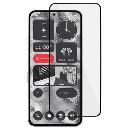 Schutz aus gehärtetem Glas...