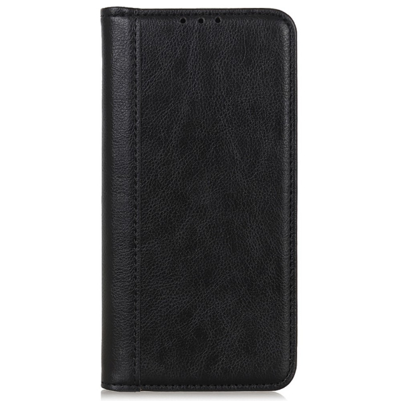 Flip Cover Sony Xperia 5 V Gespaltenes Leder