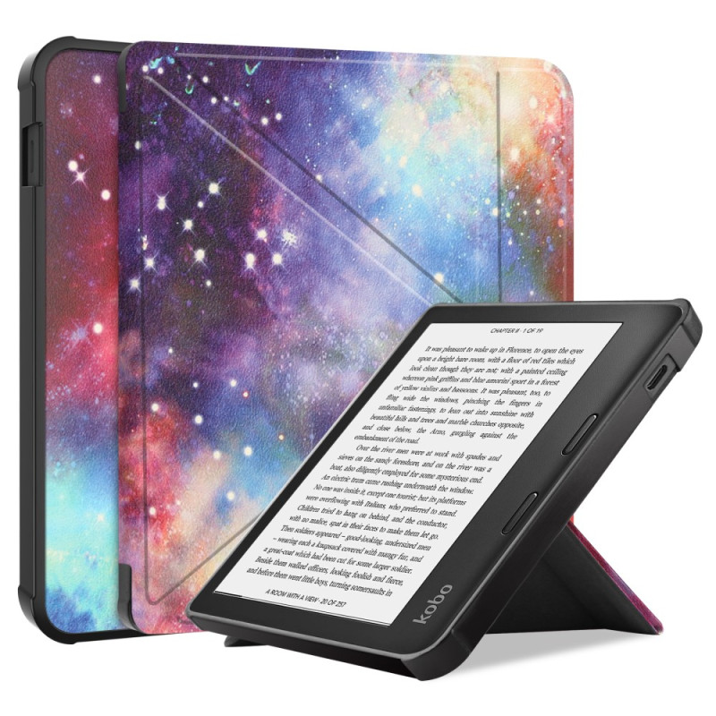 Smart Case Kobo Libra 2 Origami Constellation