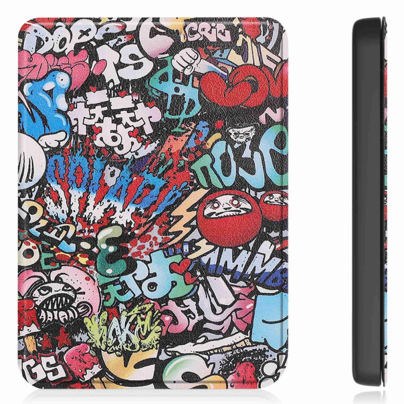 Kobo Clara 2E Graffiti Fun Etui