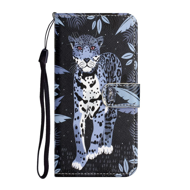 Moto G14 Leopard Riemen
 Tasche