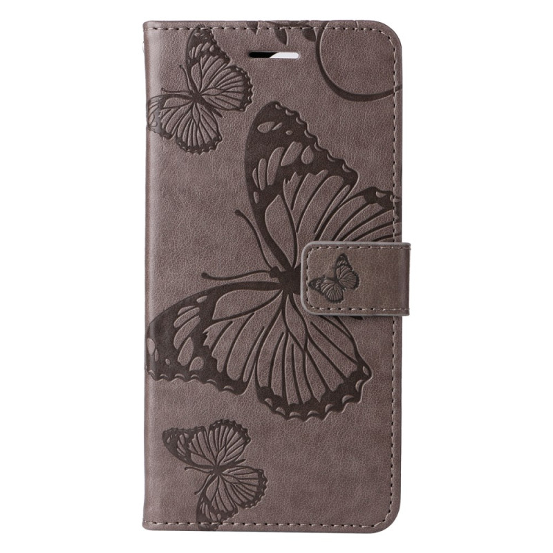 Xiaomi Redmi 13C / Poco C65 Hülle Riesige Schmetterlinge mit Riemen