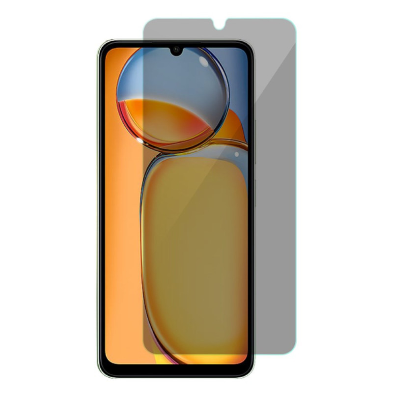 Anti-Espion Schutz aus gehärtetem Glas für Xiaomi Redmi 13C / Poco C65 Display