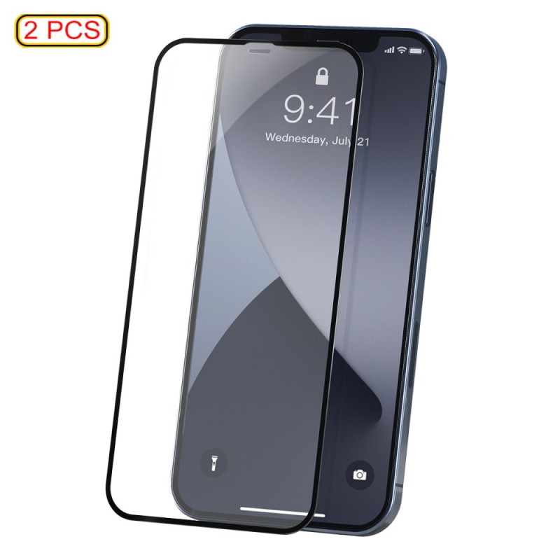 Schutz aus gehärtetem Glas für iPhone 12 Mini (2 PCS) BASEUS