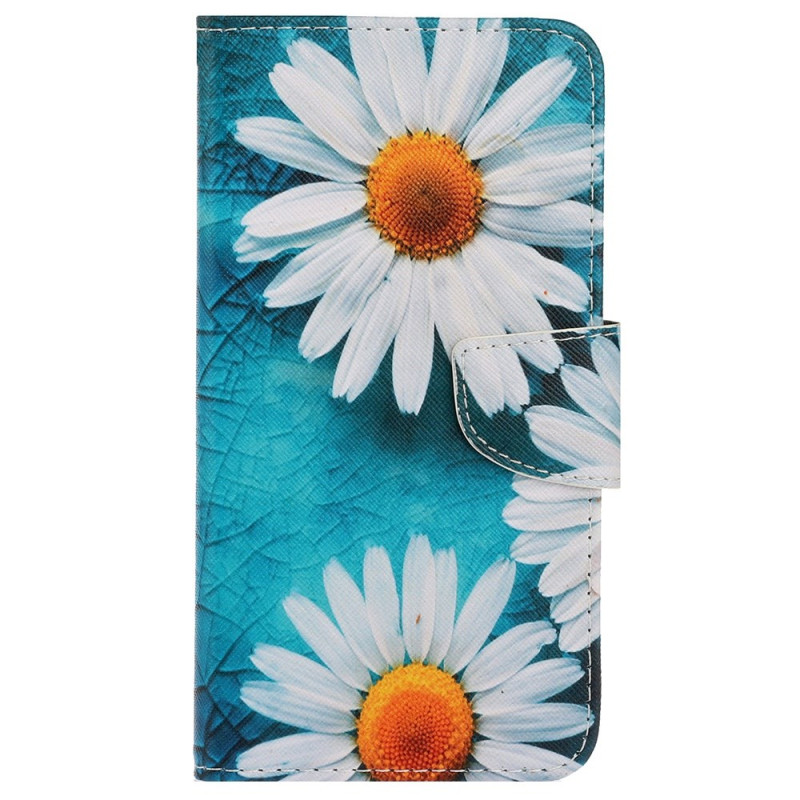 Samsung Galaxy S24 Plus Hülle Chrysanthemen und Milch