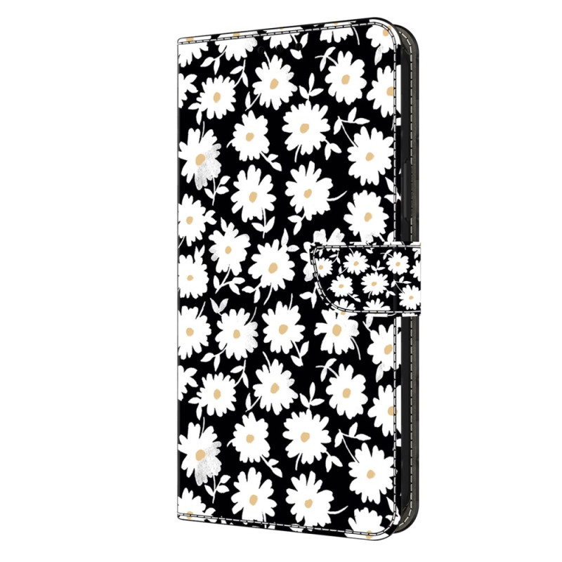 Samsung Galaxy S24 Plus 5G Hülle Blumenmotiv mit Riemen