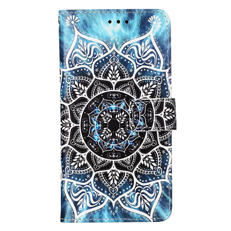 Samsung Galaxy A25 5G / A24 4G Mandala Blume Tasche mit Riemen