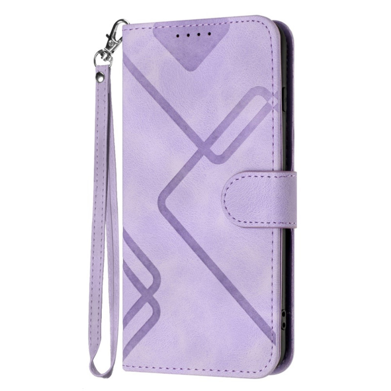 Samsung Galaxy S24 Plus 5G Tasche Retro Design mit Riemen