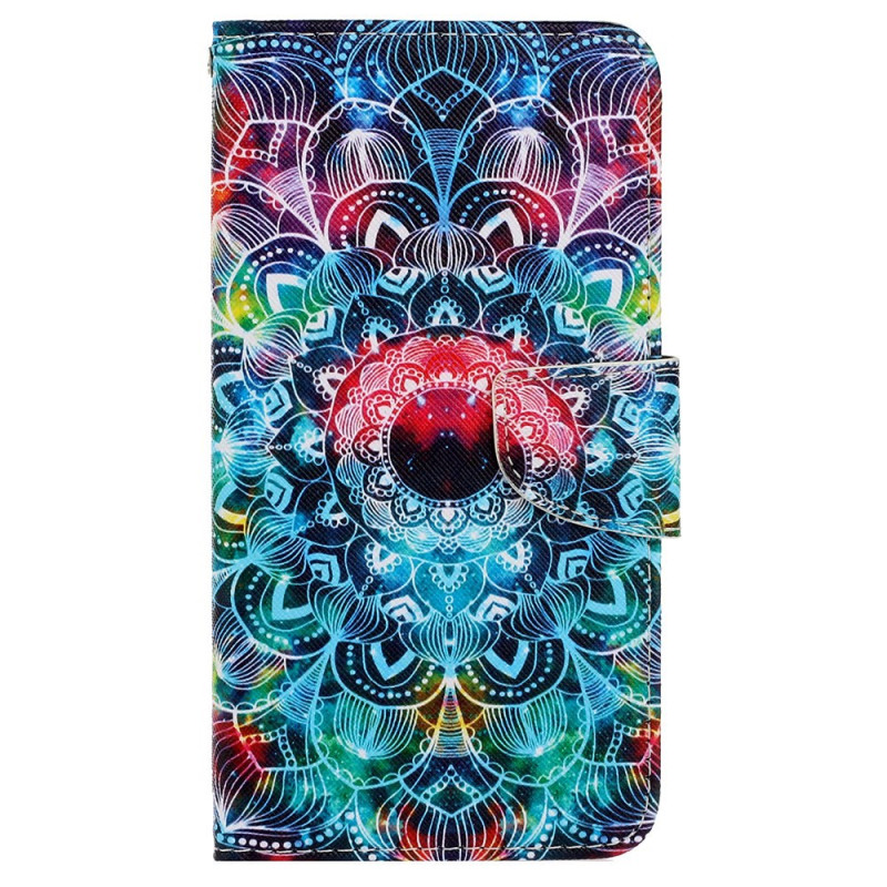 Samsung Galaxy S24 Ultra 5G Mandala Tasche mit Riemen