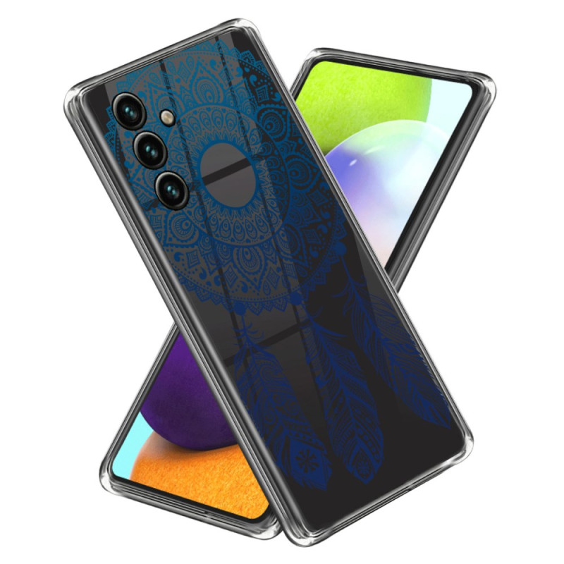 Samsung Galaxy A25 5G Mandala Cover Blau