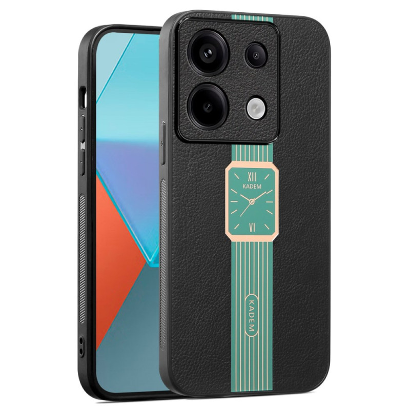 Xiaomi Redmi Note 13 5G Cover mit KADEM Uhr-Motiv