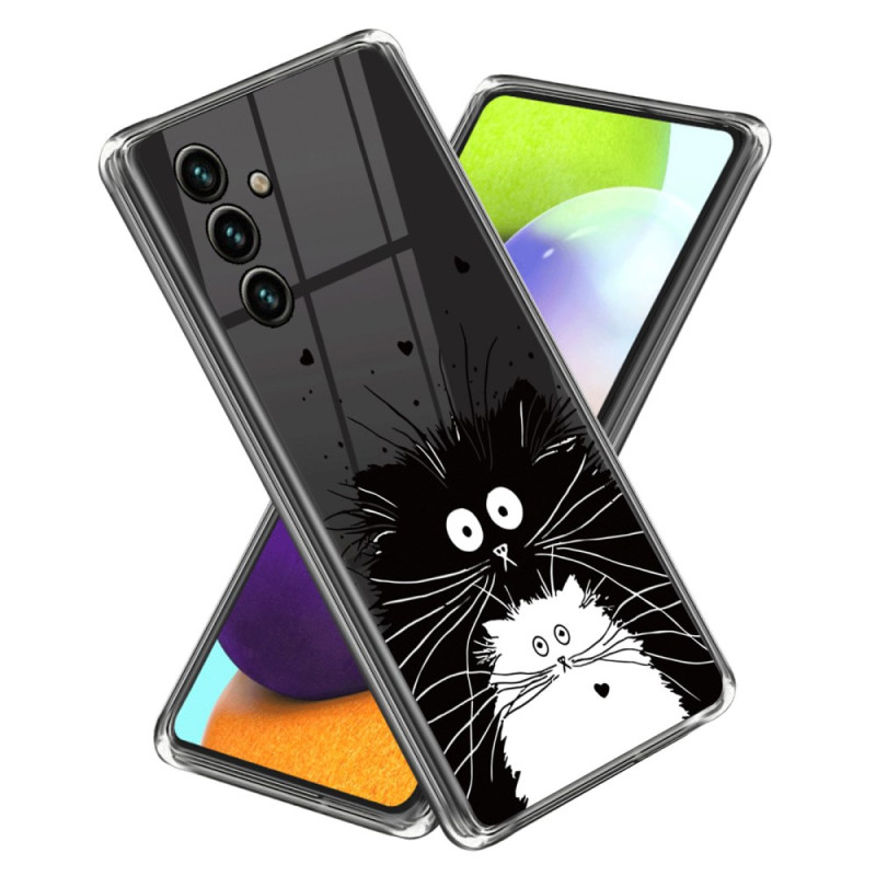 Samsung Galaxy A05s Zwei Katzen Cover