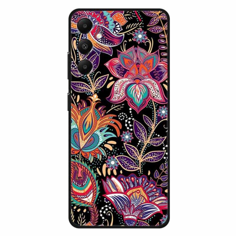 Samsung Galaxy A05s Cover Lila Blumen
