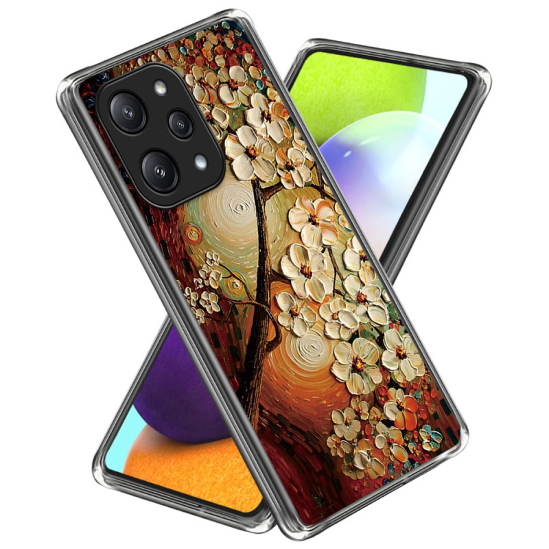 Xiaomi Redmi 12 5G / Poco M6 Pro 5G Cover Blumen