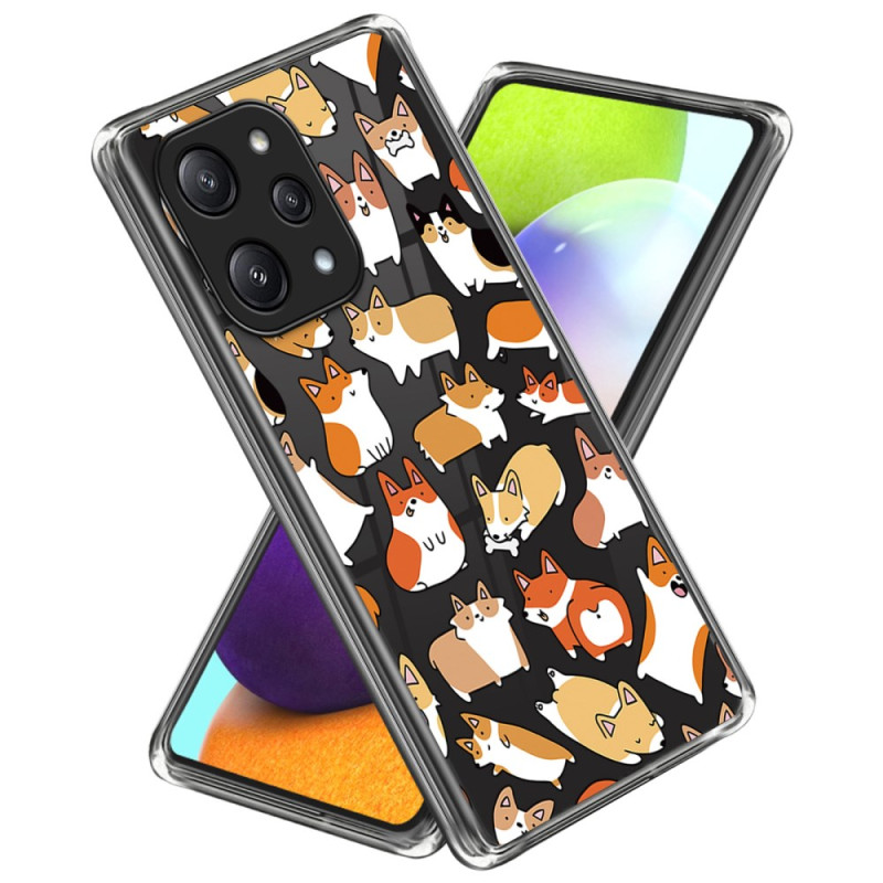 Xiaomi Redmi 12 5G / Poco M6 Pro 5G Hunde Cover