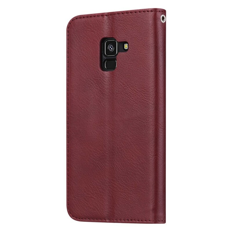 Flip Cover Samsung Galaxy A8 Kunstleder Kartenhalter