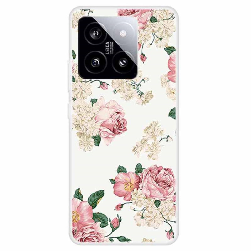 Hülle Xiaomi 14 Blumen Liberty